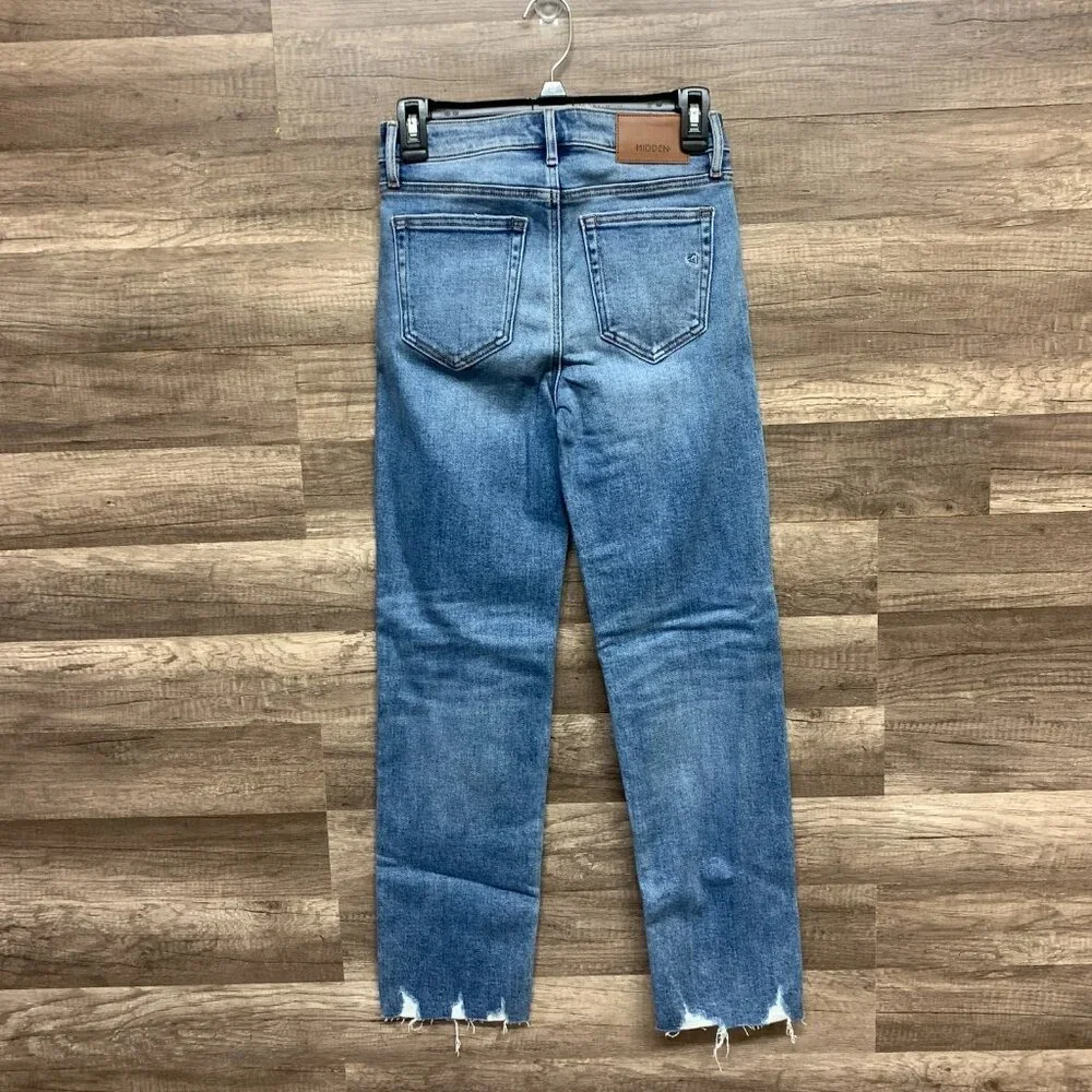 Distressed Blue Jeans - Picture 3 of 15
